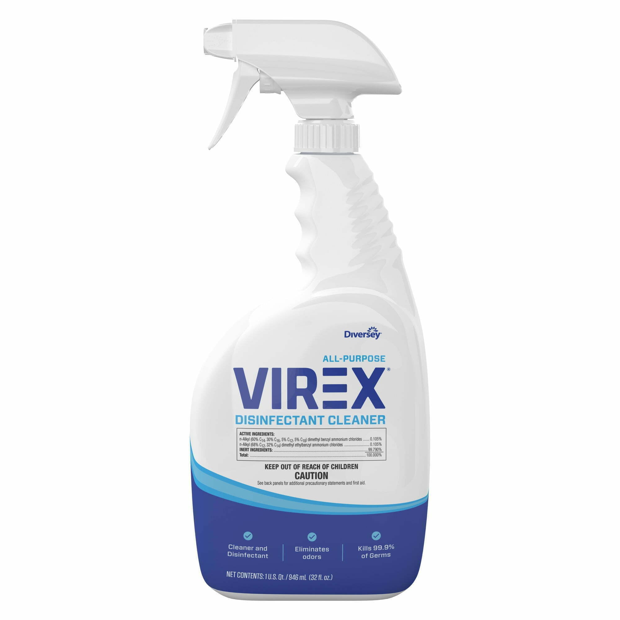 All Purpose Virex® Disinfectant Cleaner, 32 oz, RTU Bermuda